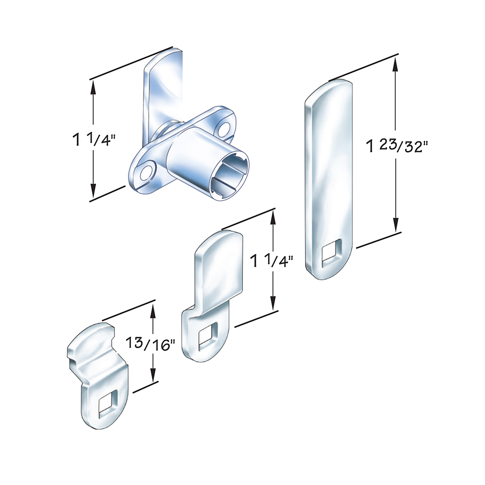Cam lock kit – C168CB