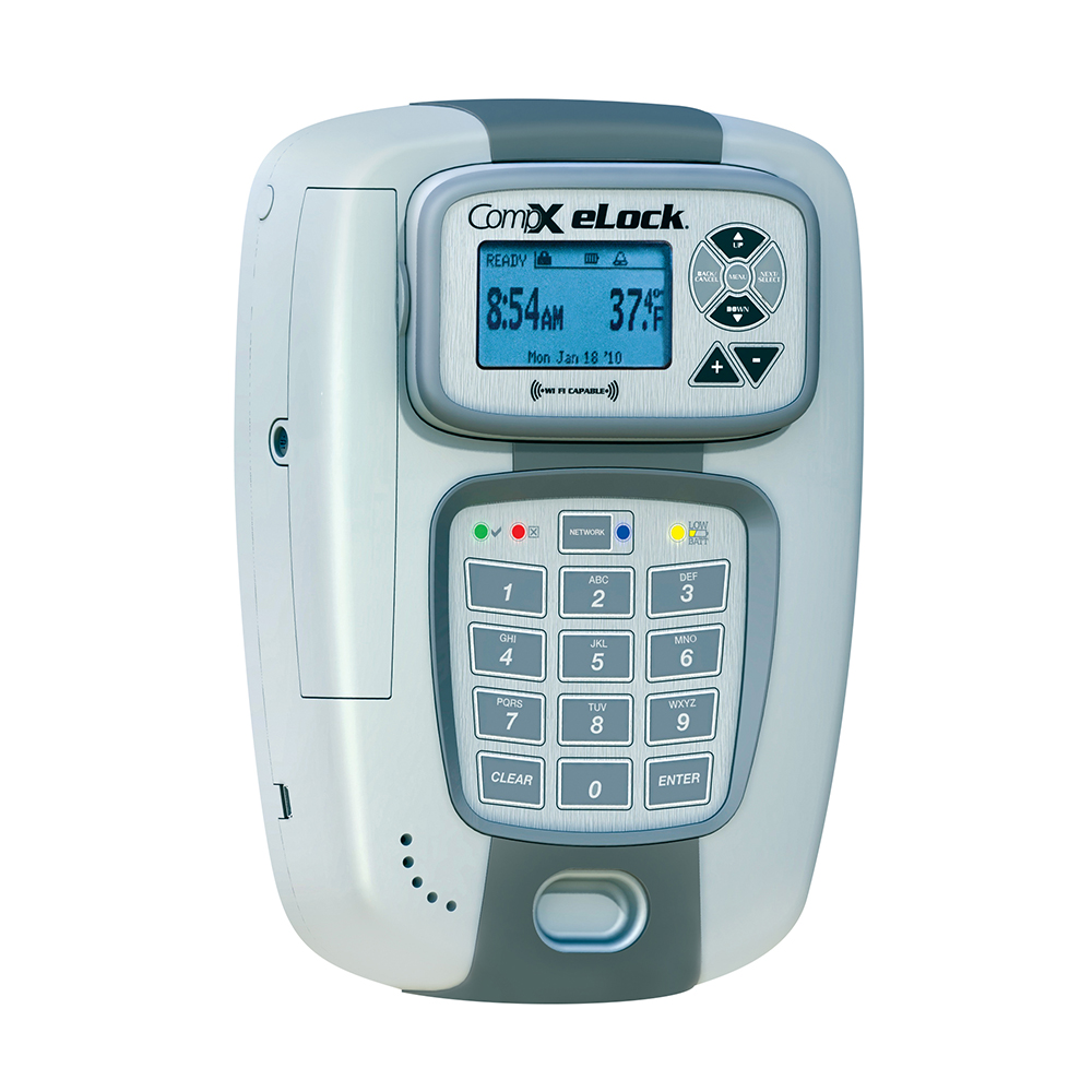 CompX eLock 300 series refrigerator/freezer – Ethernet ready, proximity card reader + keypad, left hand – ES-PRKP-FRG-L