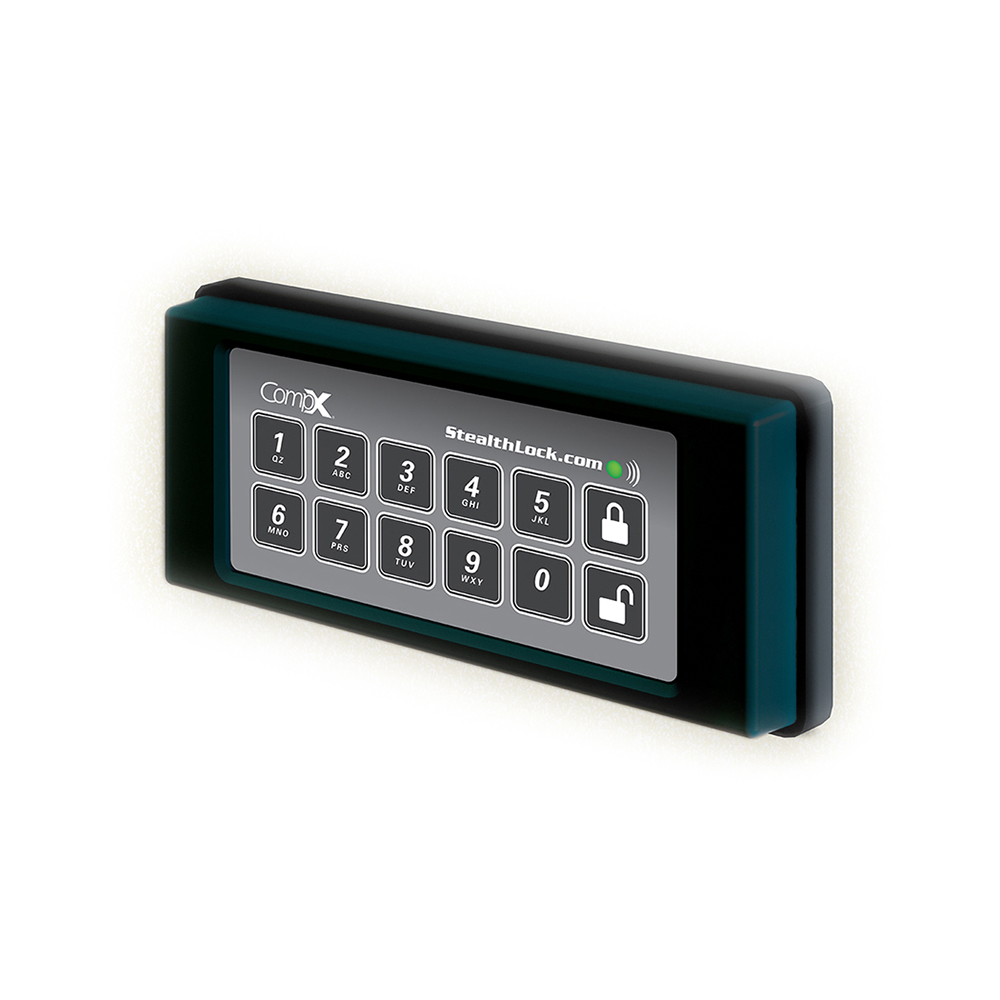 StealthLock Wall Mounting Plate – Black – MP-300-WM
