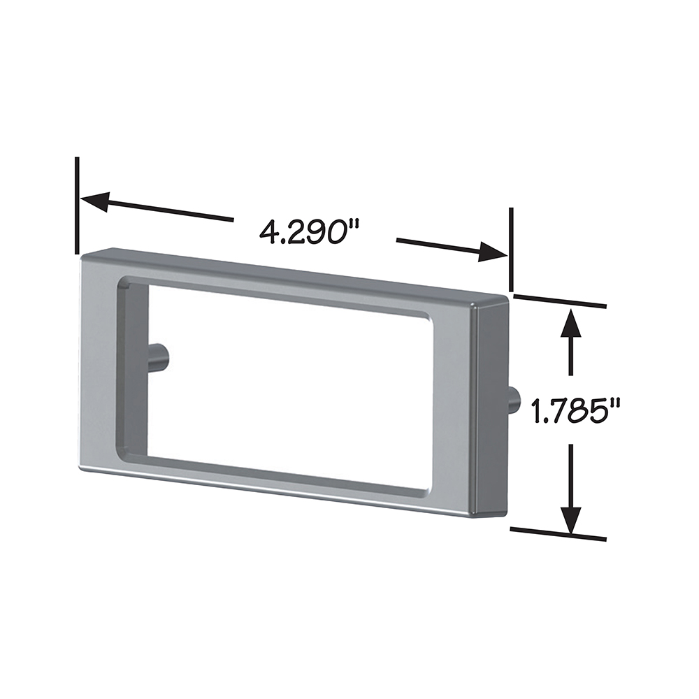 StealthLock Mounting Plate – Satin Nickel – MP-700
