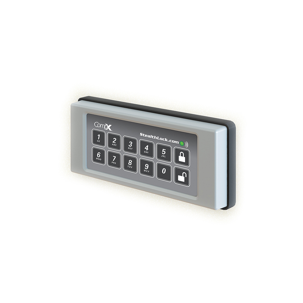 StealthLock Wall Mounting Plate – Satin Nickel – MP-700-WM
