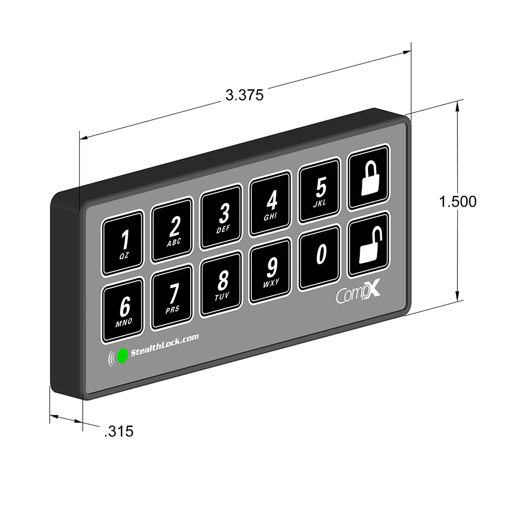 StealthLock Transmitter Pad – Dedicated – TP-150